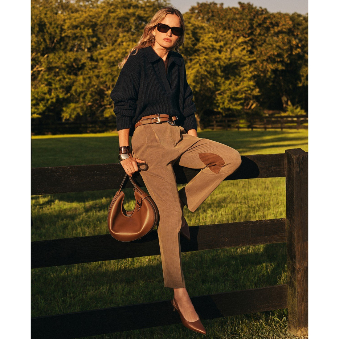 'Superb Plus-Cerray Long Sleeve Sweater' pour Femmes