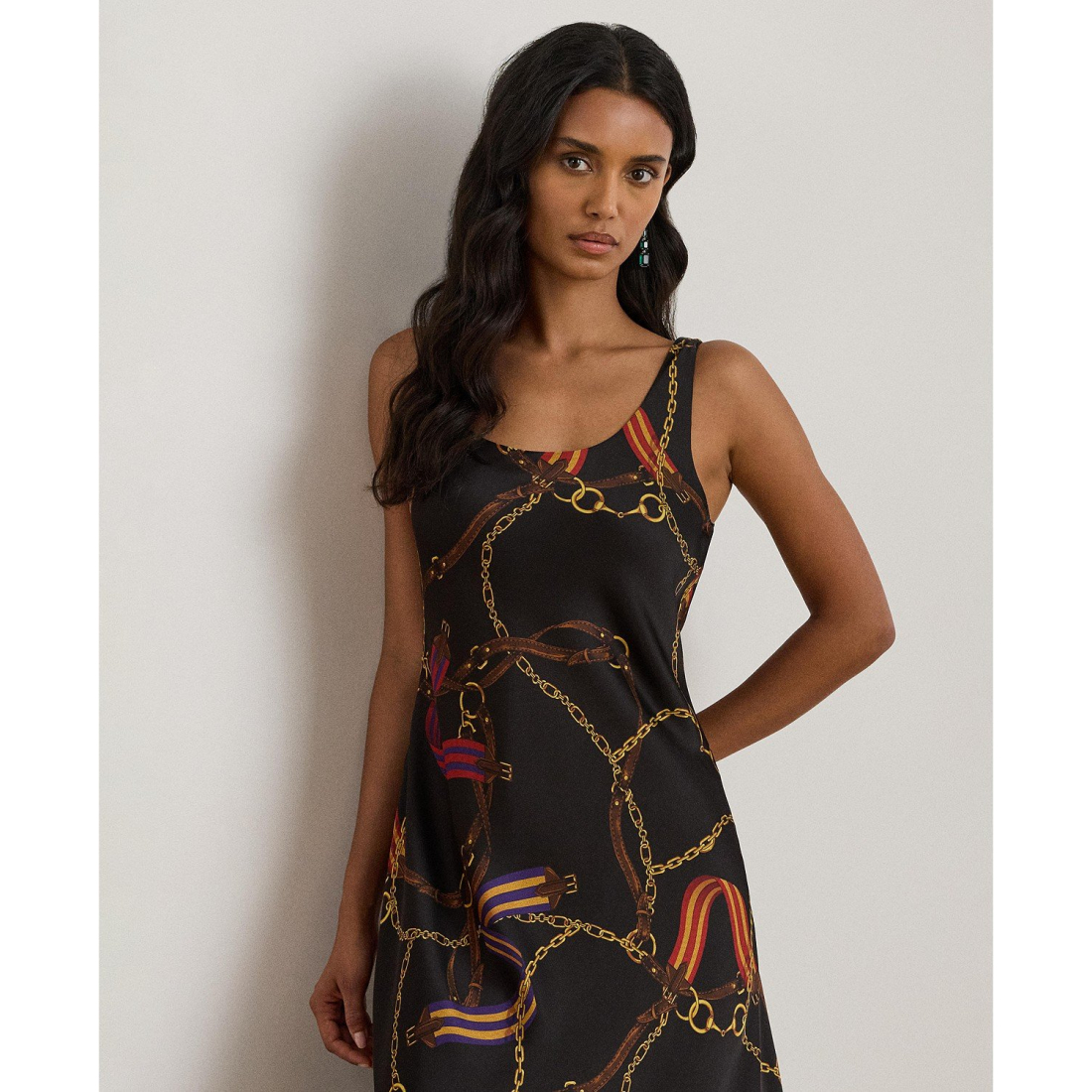 'Printed Sleeveless Dress' pour Femmes