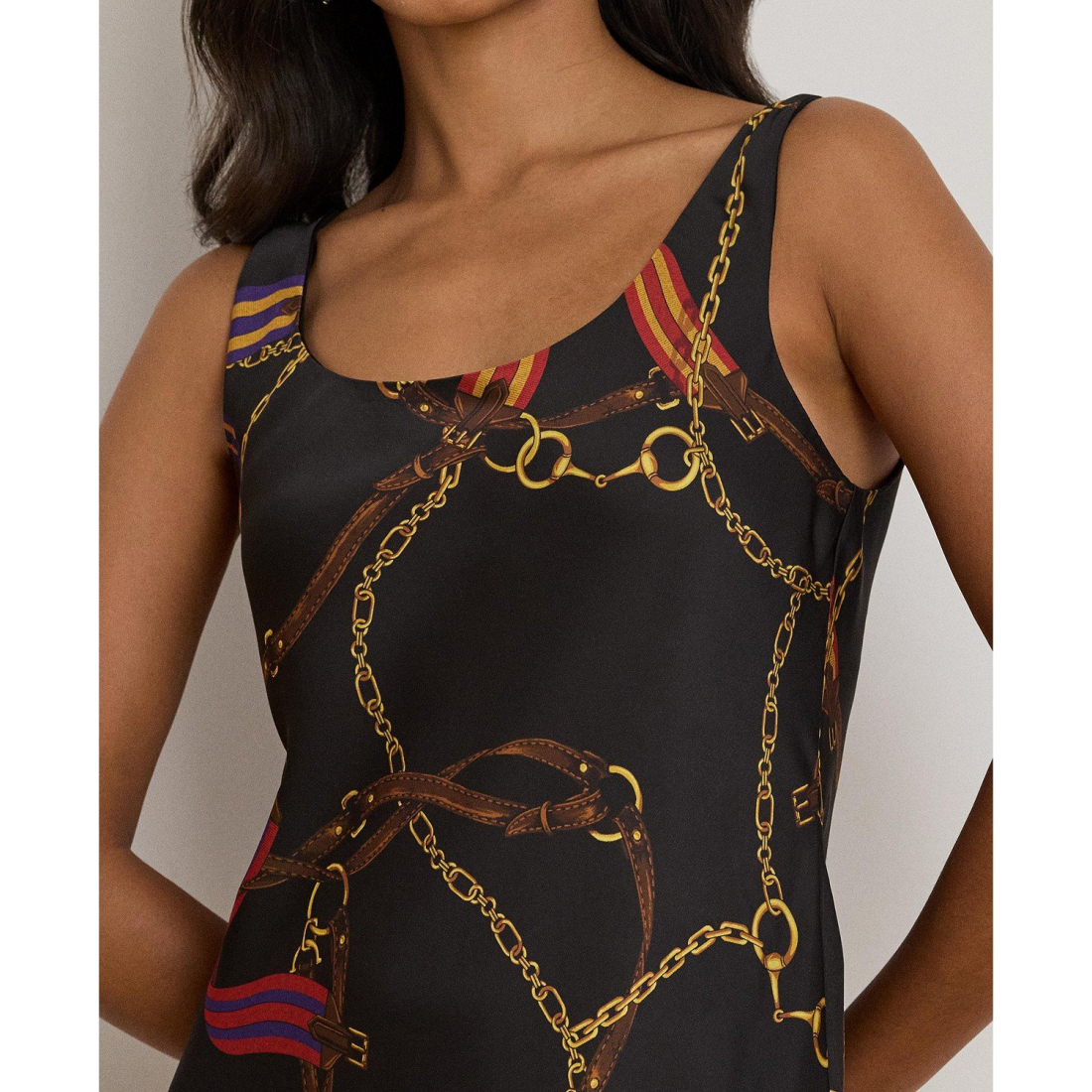 'Printed Sleeveless Dress' pour Femmes