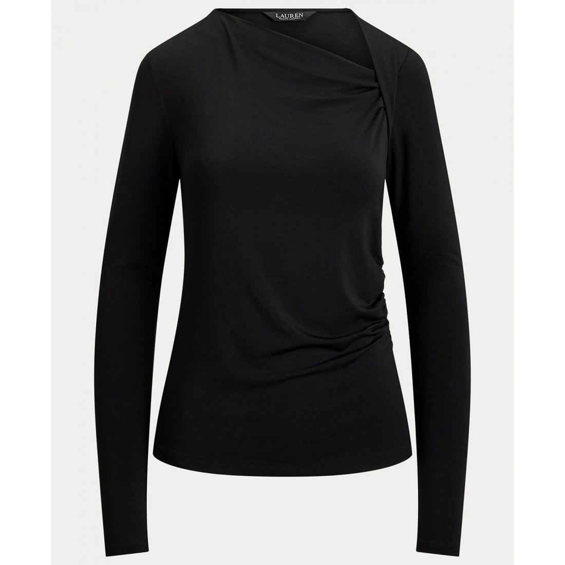 'Stretch Jersey Asymmetrical Top' pour Femmes