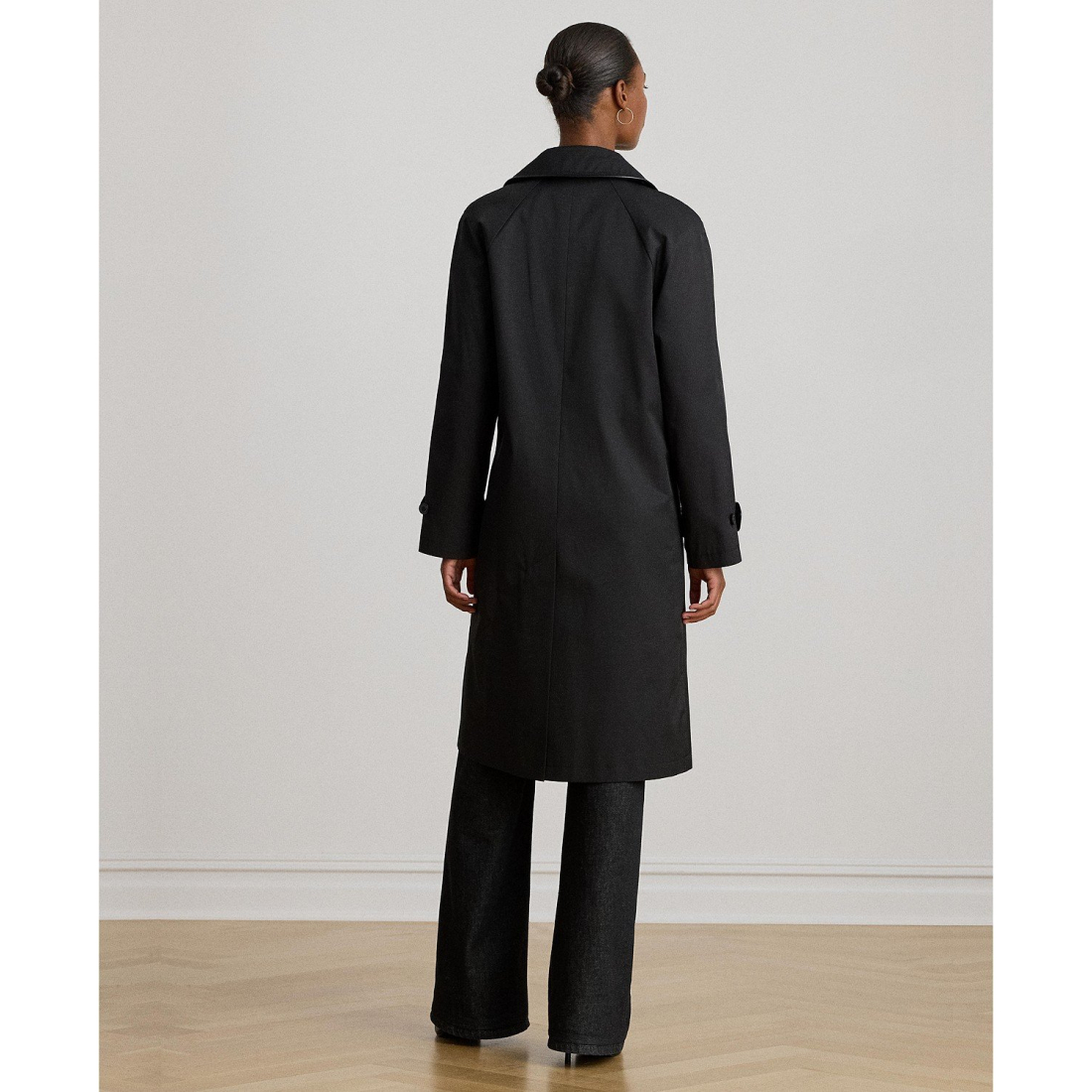 'Buttoned Maxi Trench Coat' pour Femmes