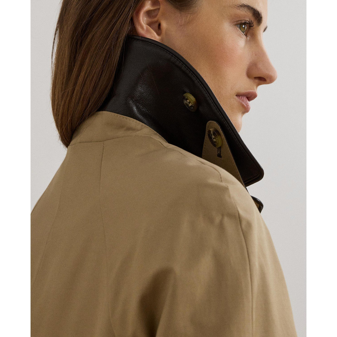 'Buttoned Maxi Trench Coat' pour Femmes