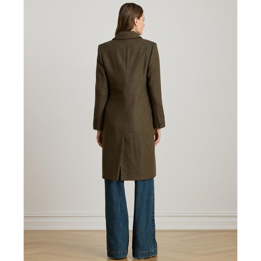 'Wool-Blend Walker Coat' pour Femmes