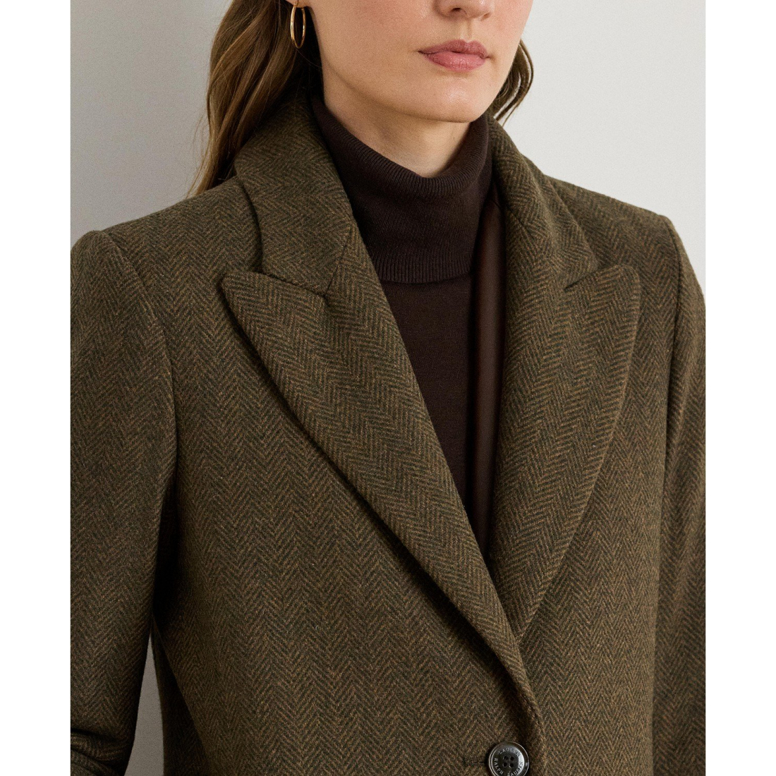 'Wool-Blend Walker Coat' pour Femmes
