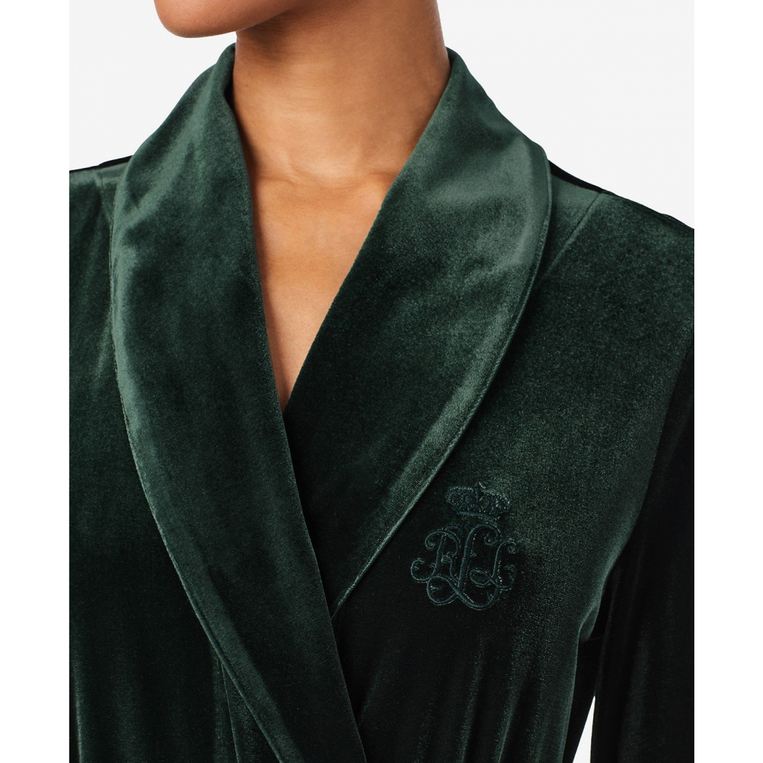 'Long Sleeves Shawl Collar Robe' pour Femmes