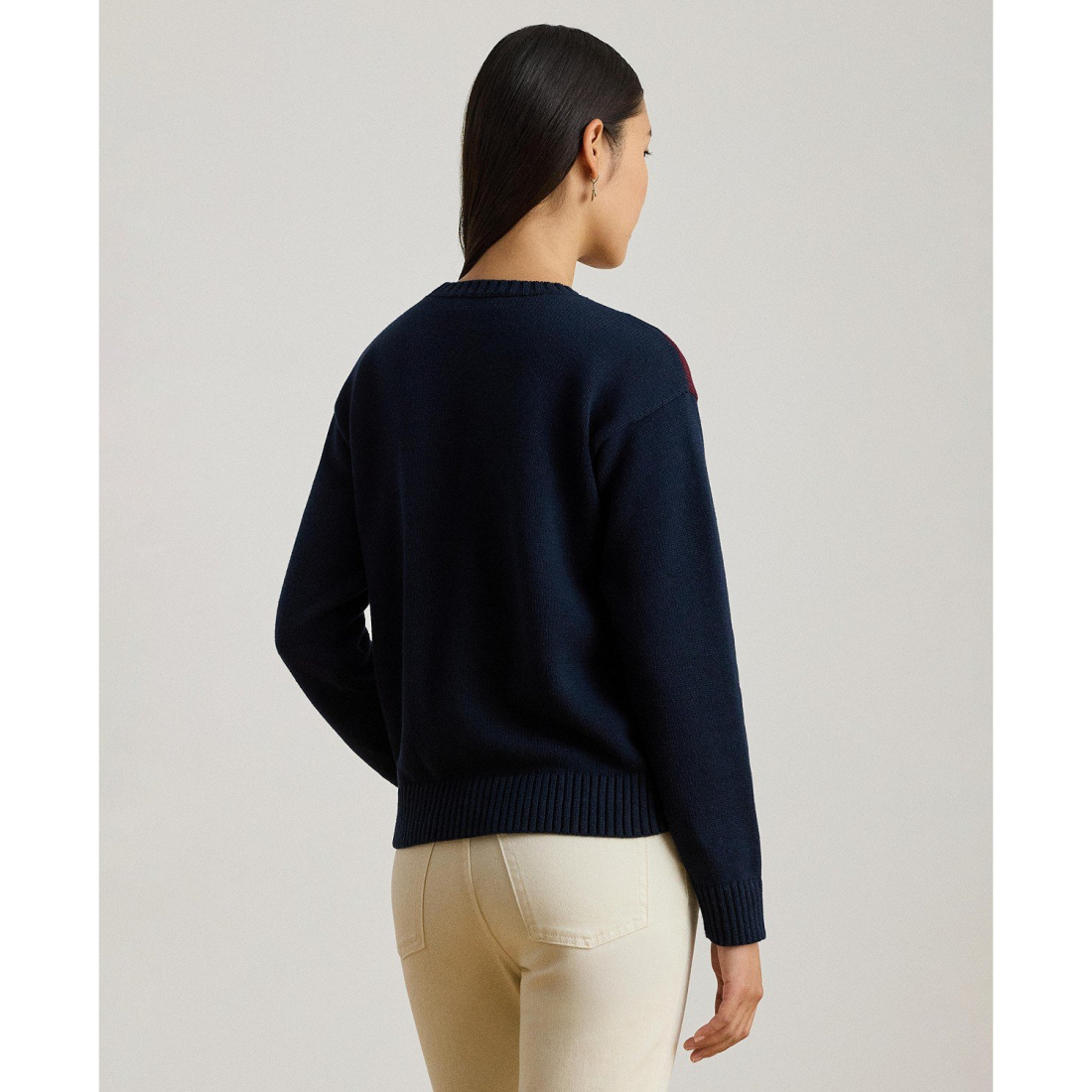 'Riednee Crest Combed Pull-On Sweater' pour Femmes