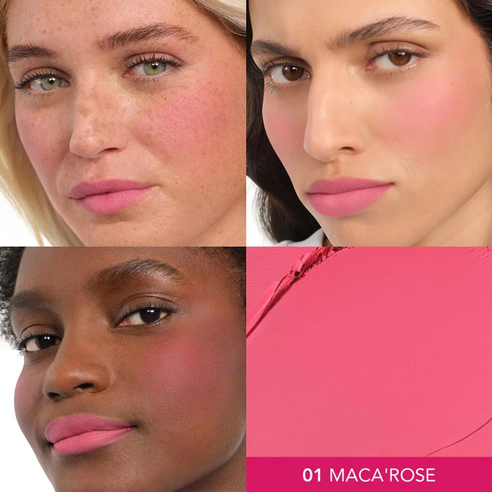 'Macaron Melt' Blush - 01 Macar'Rose 8 g