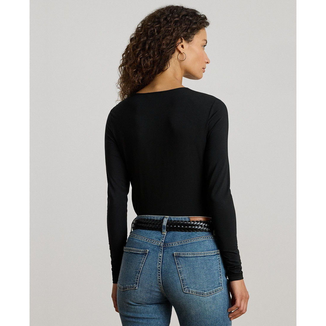 'Stretch Jersey Asymmetrical Top' pour Femmes