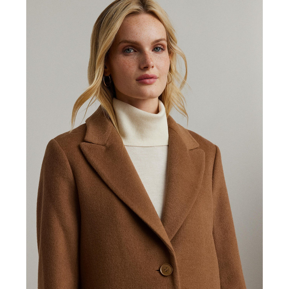 'Wool-Blend Walker Coat' pour Femmes