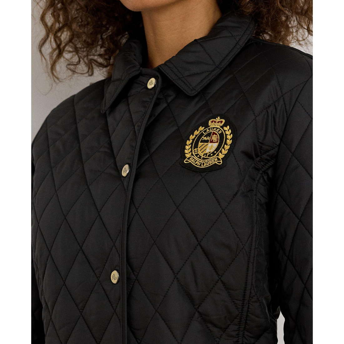 'Quilted Crest Jacket' pour Femmes