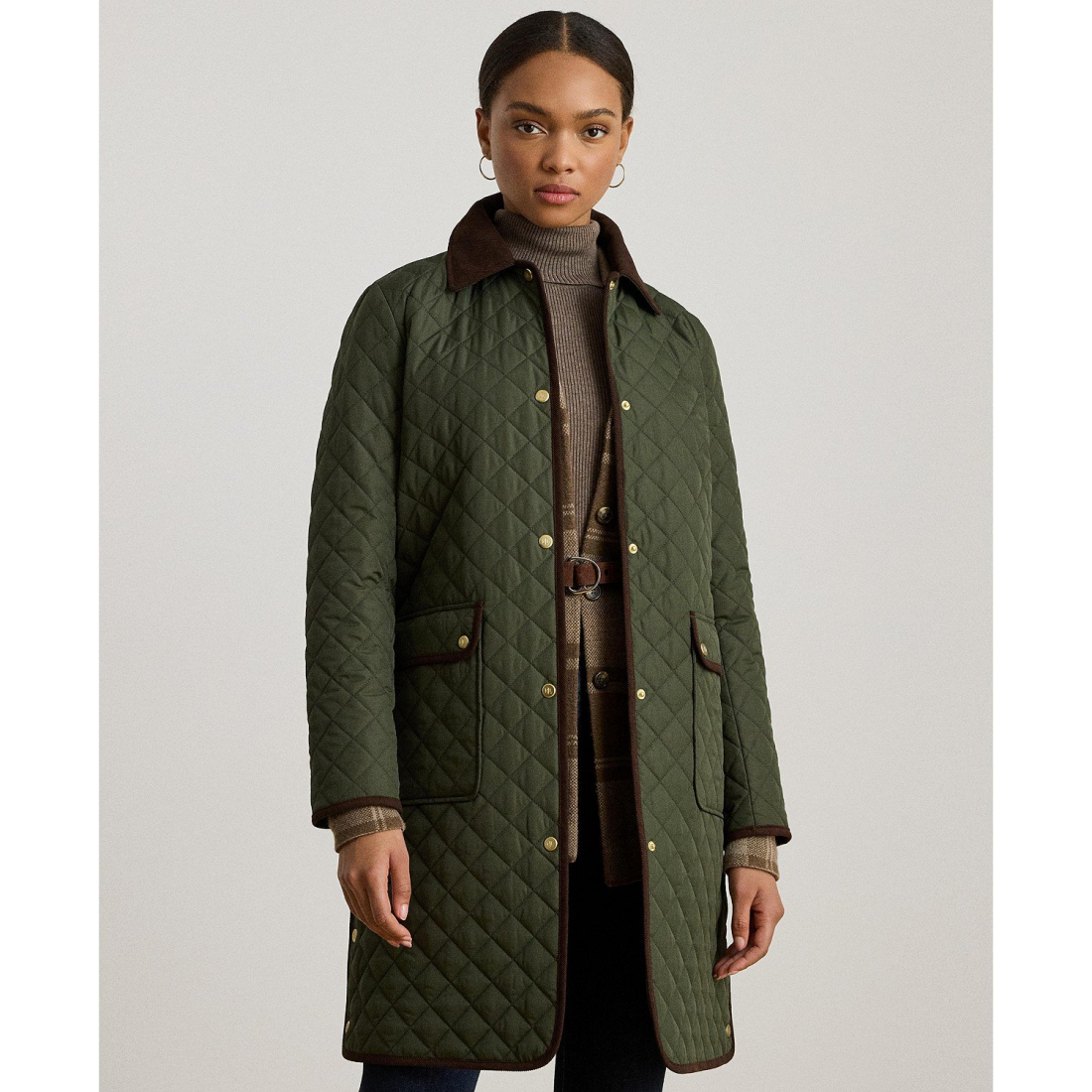 'Quilted Coat' pour Femmes