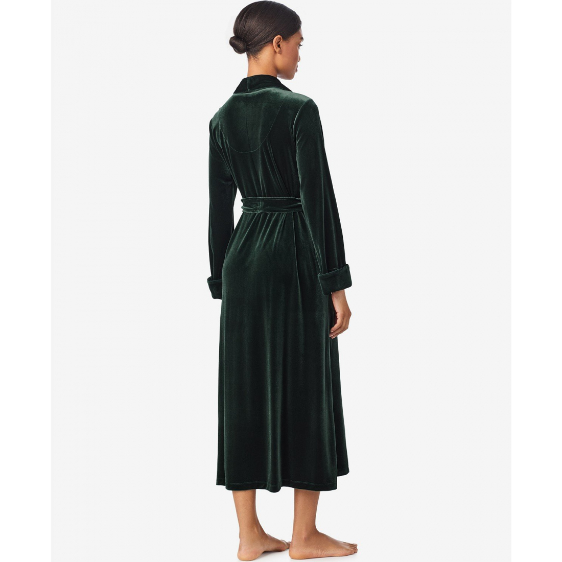 'Long Sleeves Shawl Collar Robe' pour Femmes