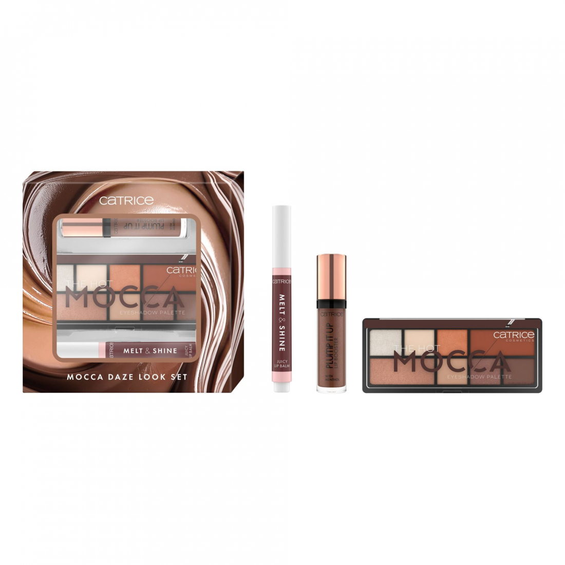 Set de maquillage 'Mocca Daze Look' - 3 Pièces