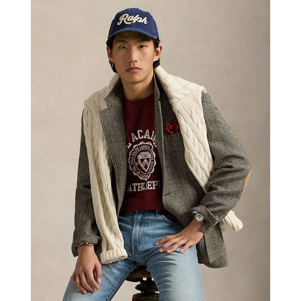 'Classic Fit Logo Jersey T-Shirt' pour Hommes