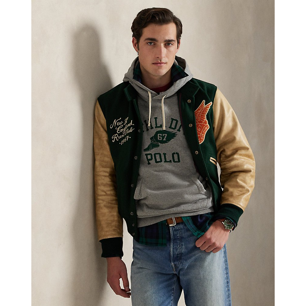 'Logo Fleece Hoodie' pour Hommes