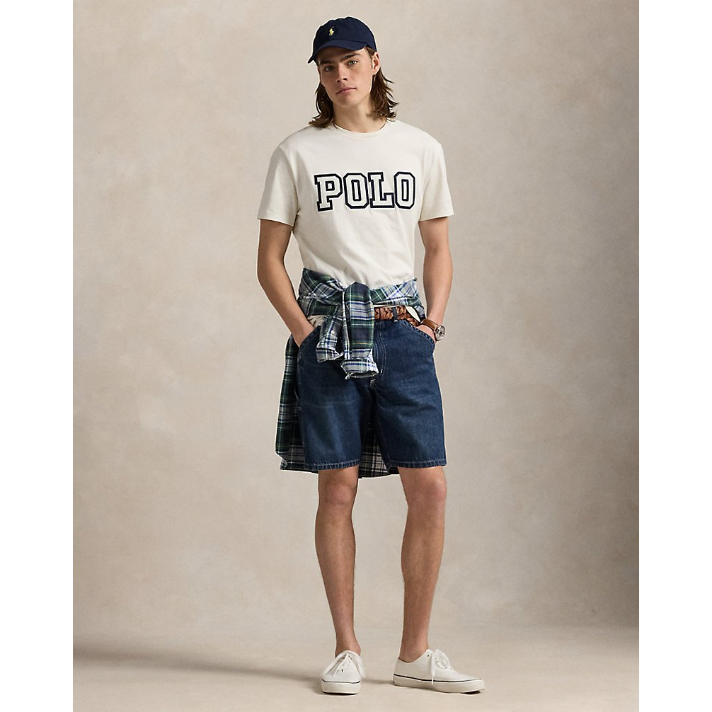 'Classic Fit Logo Jersey T-Shirt' pour Hommes