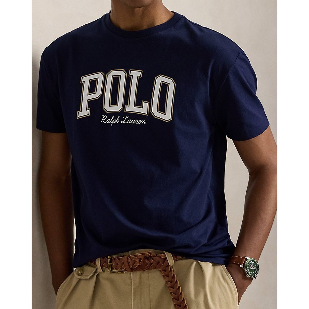 'Classic Fit Logo Jersey T-Shirt' pour Hommes