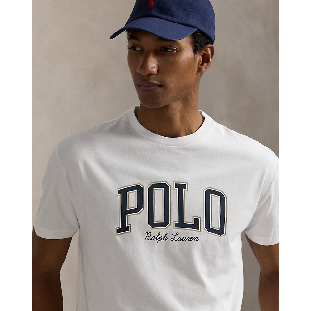 'Classic Fit Logo Jersey T-Shirt' pour Hommes