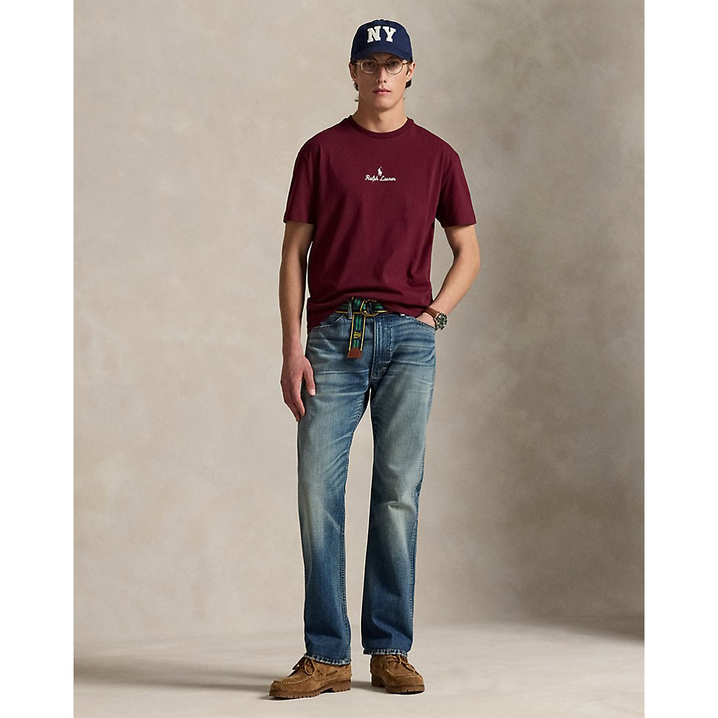 'Classic Fit Logo Jersey T-Shirt' pour Hommes