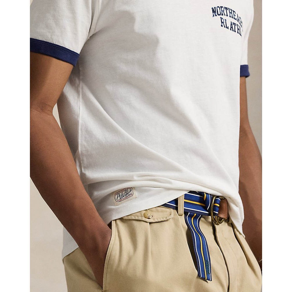 'Standard Fit Slub Jersey Graphic T-Shirt' pour Hommes