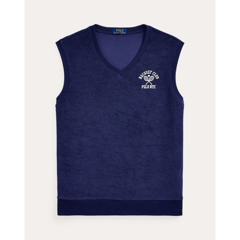 'Embroidered Terry Vest' pour Hommes