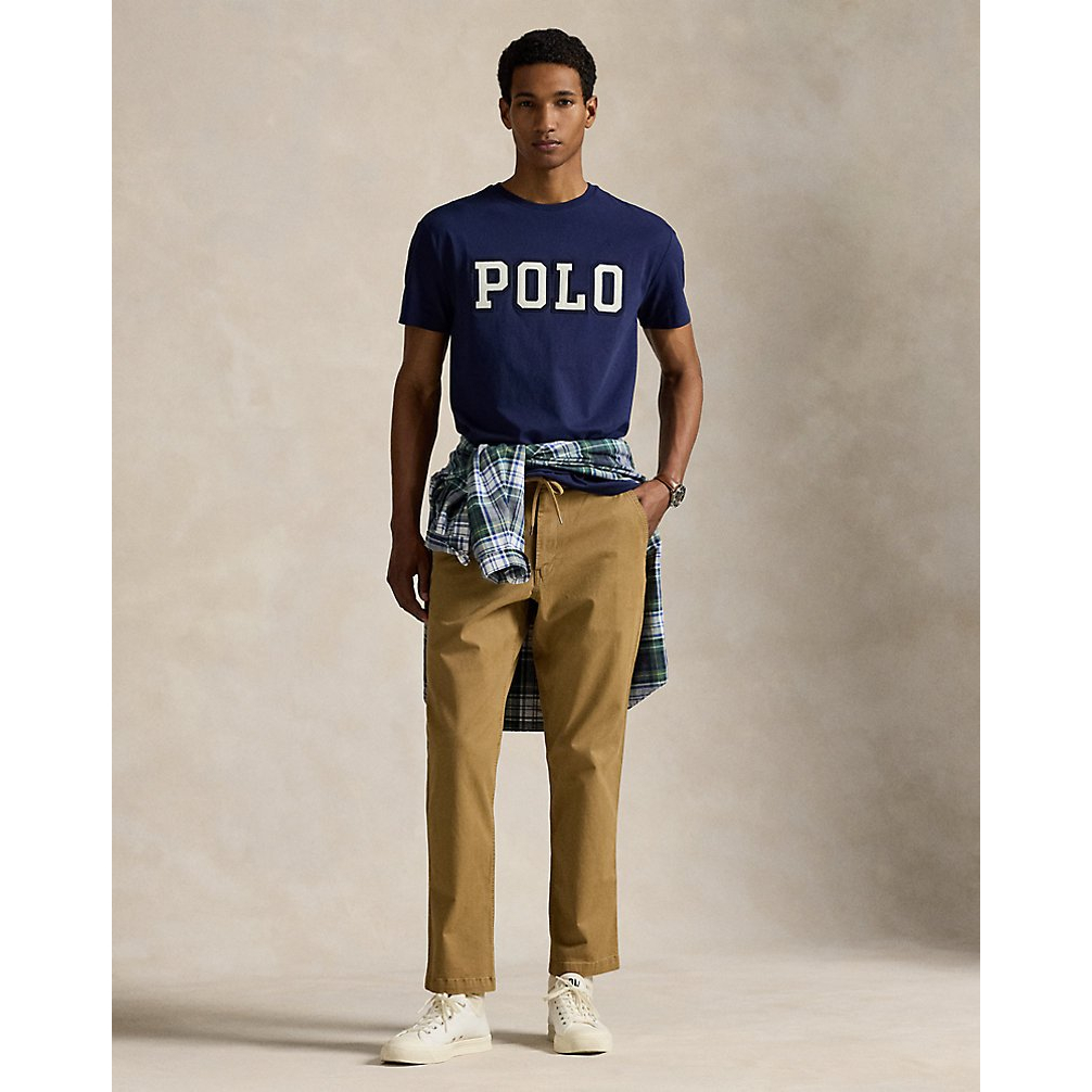 'Classic Fit Logo Jersey T-Shirt' pour Hommes