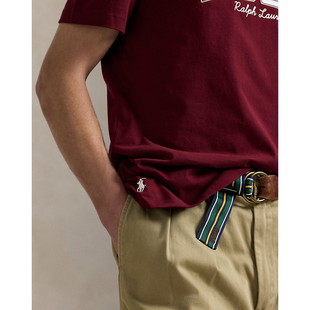 'Classic Fit Logo Jersey T-Shirt' pour Hommes