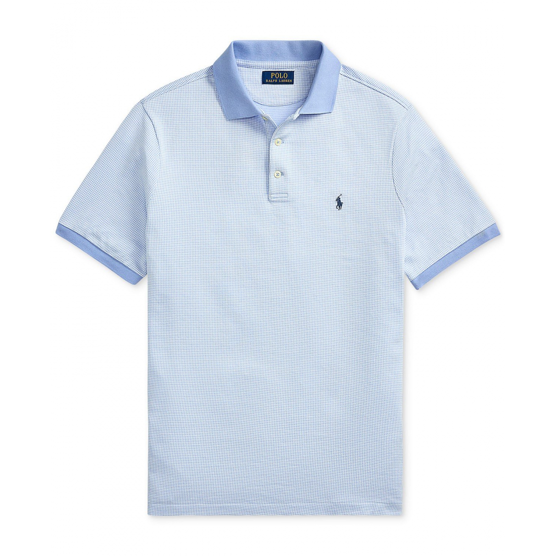 'Classic Houndstooth Jersey Polo Shirt' pour Hommes