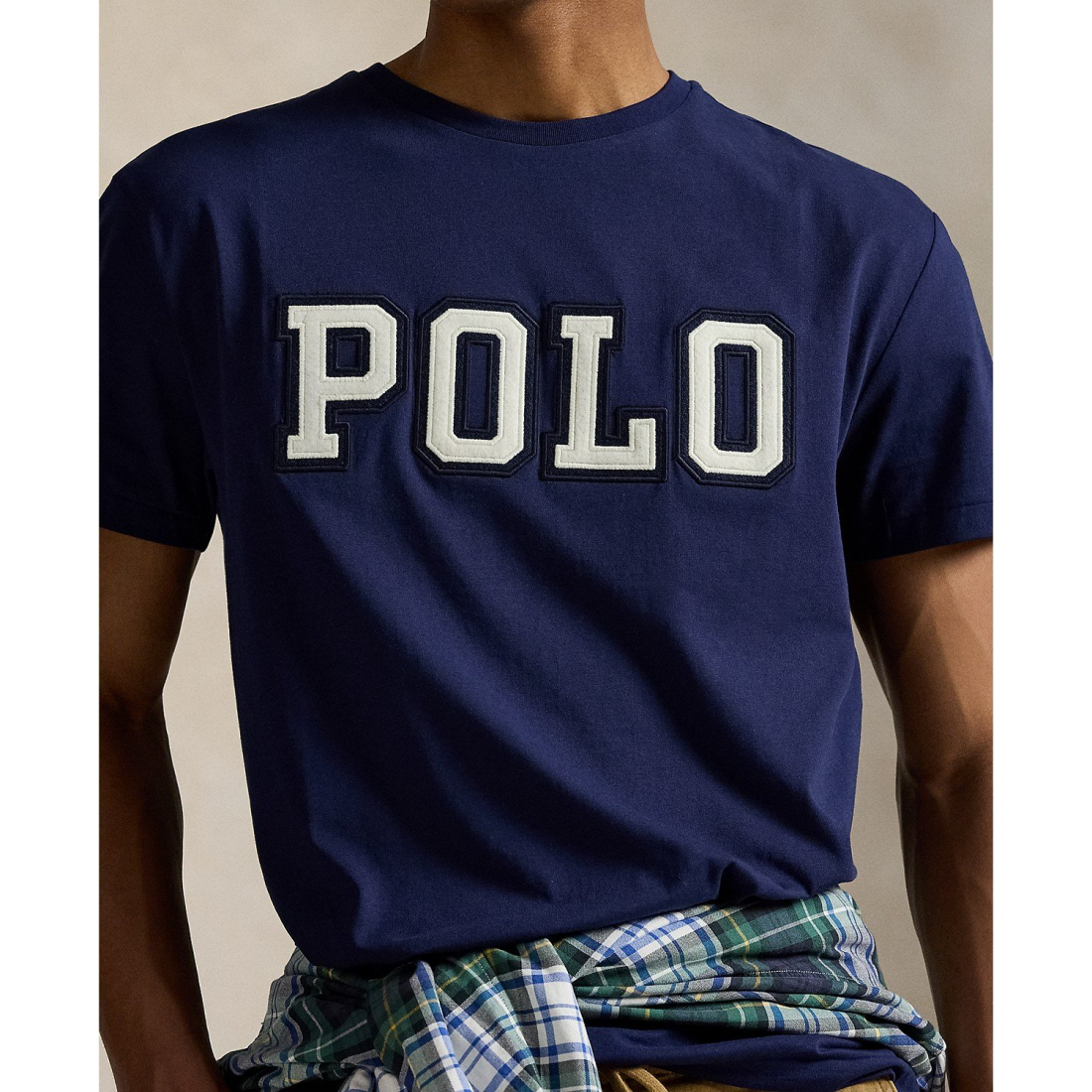 'Classic-Fit Logo Jersey T-Shirt' pour Hommes