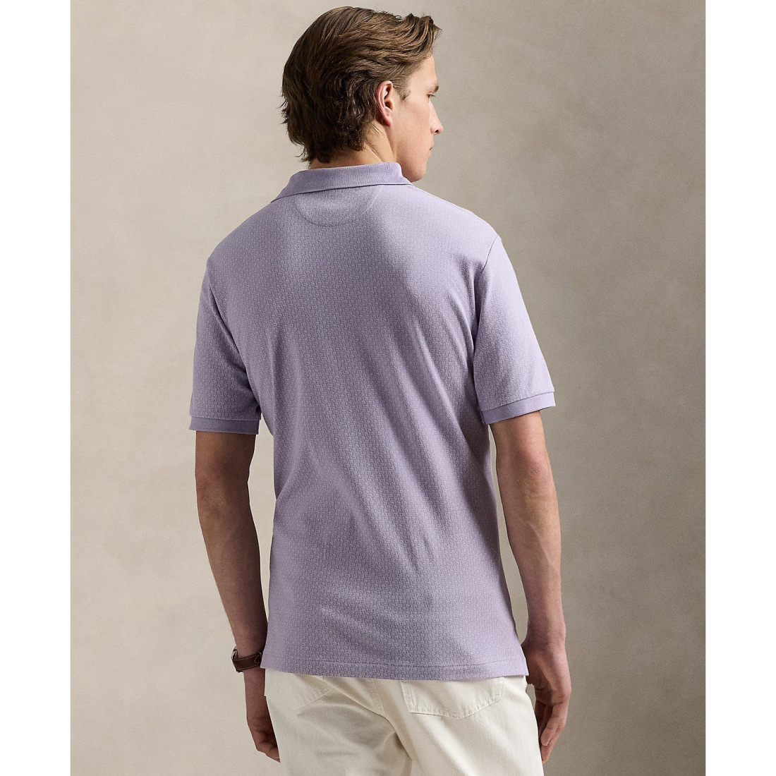 'Classic-Fit Stretch Mesh Polo Shirt' pour Hommes
