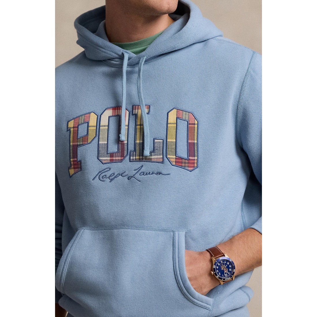 'Logo Appliqué Hoodie' pour Hommes