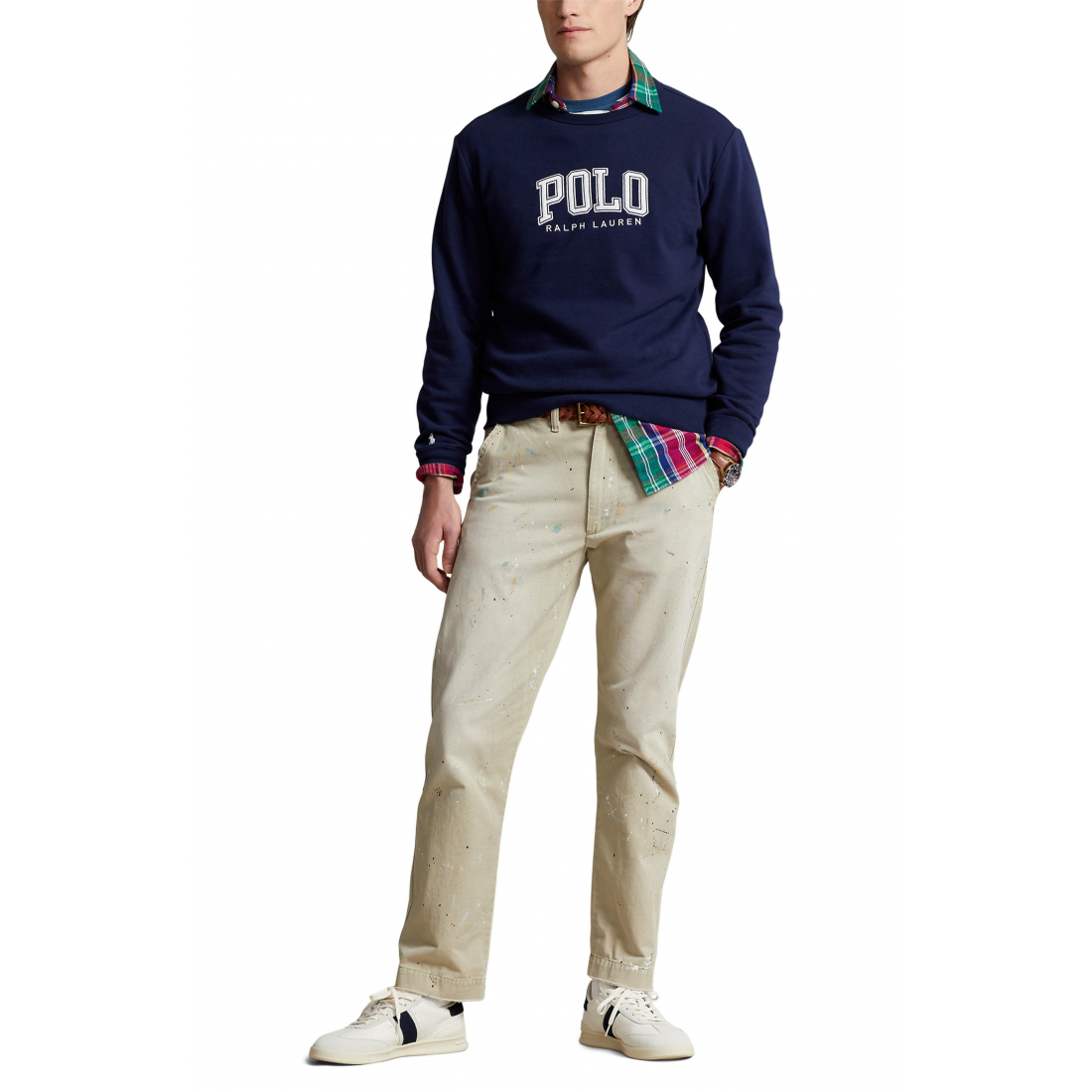 'Logo Fleece Sweatshirt' pour Hommes