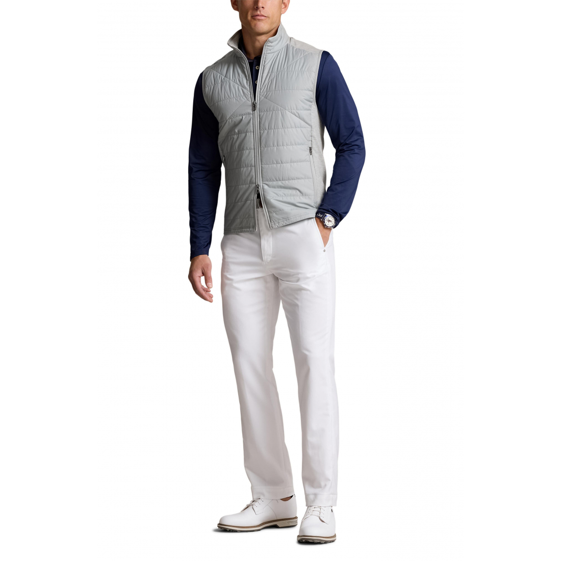 Gilet 'Performance Quilted Mixed Media' pour Hommes