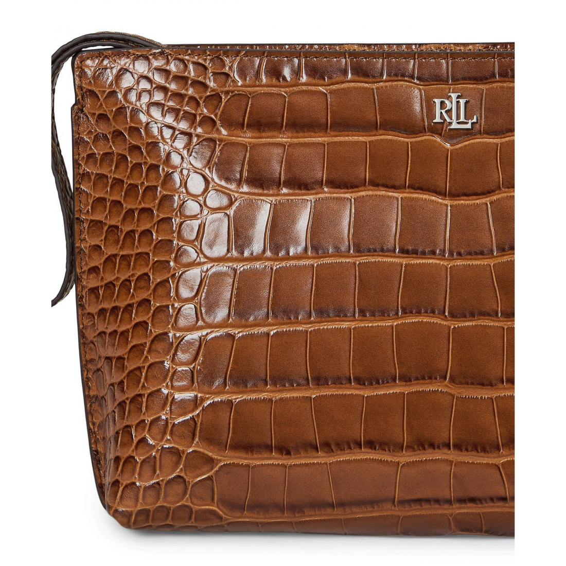 Women's 'Crocodile-Embossed' Pouch