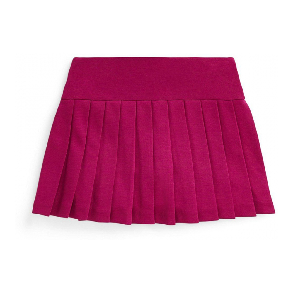 'Girls 2T-6X Pleated Ponte Skort'
