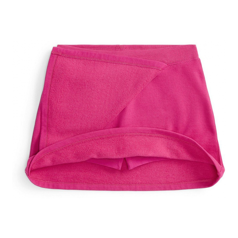 'Big Girls Wrap Fleece Skort'
