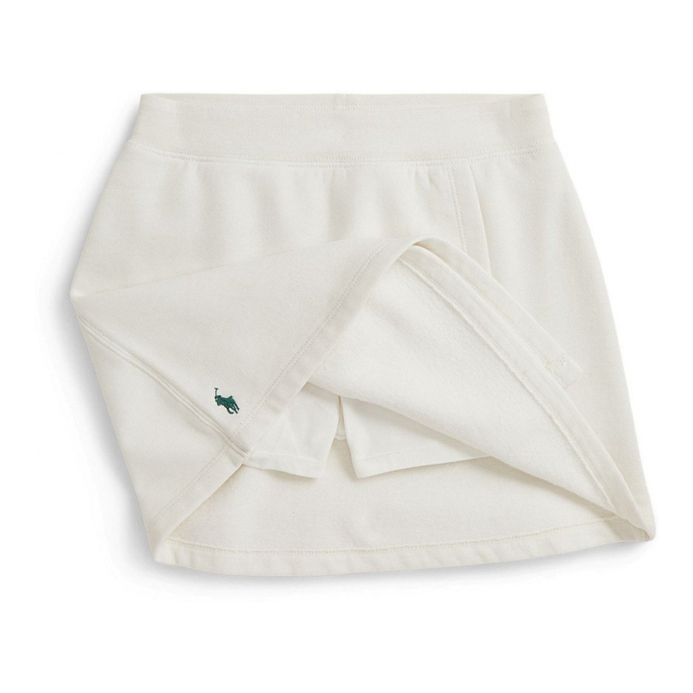 'Big Girls Wrap Fleece Skort'