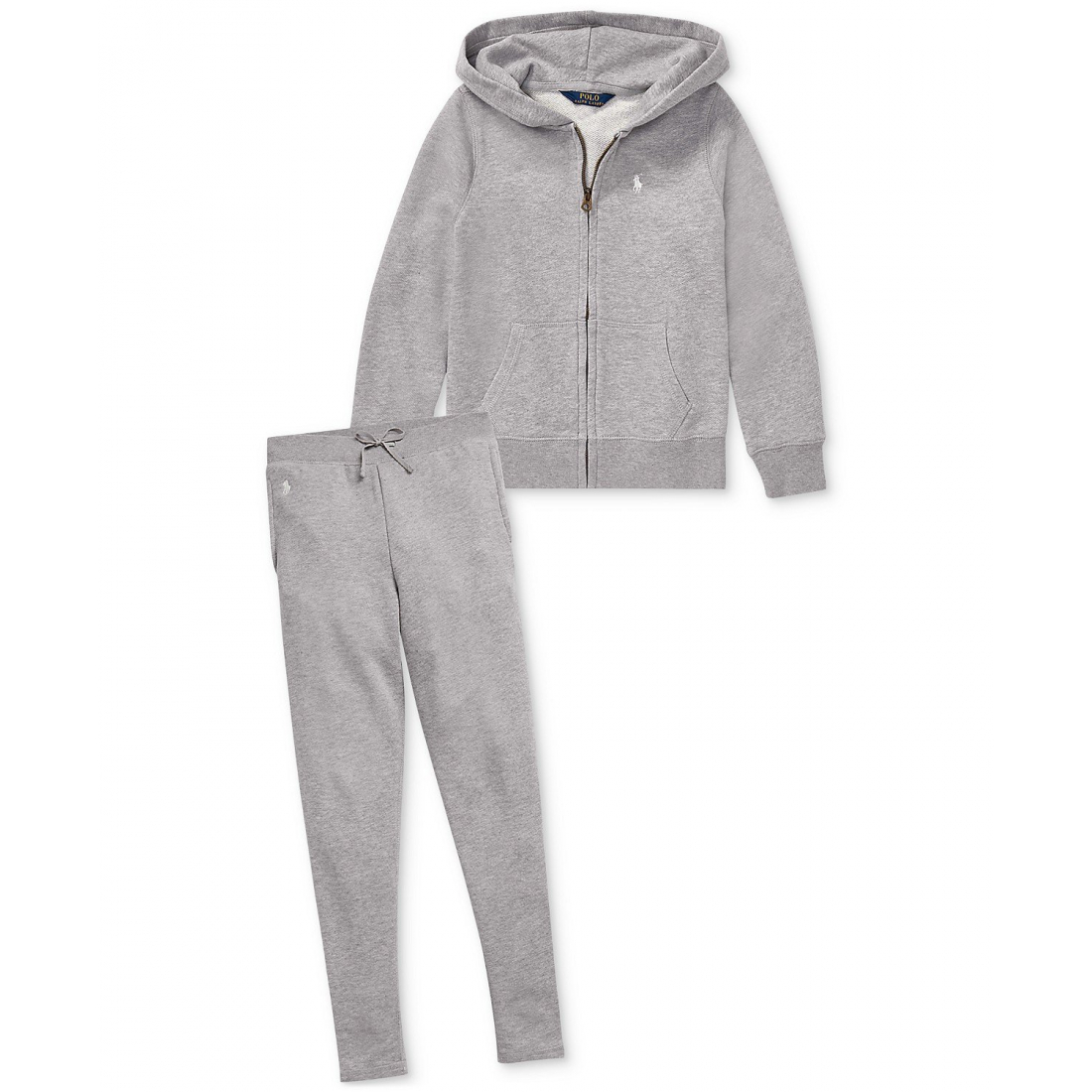 'Girls 7-16 French Terry Full-Zip Hoodie'