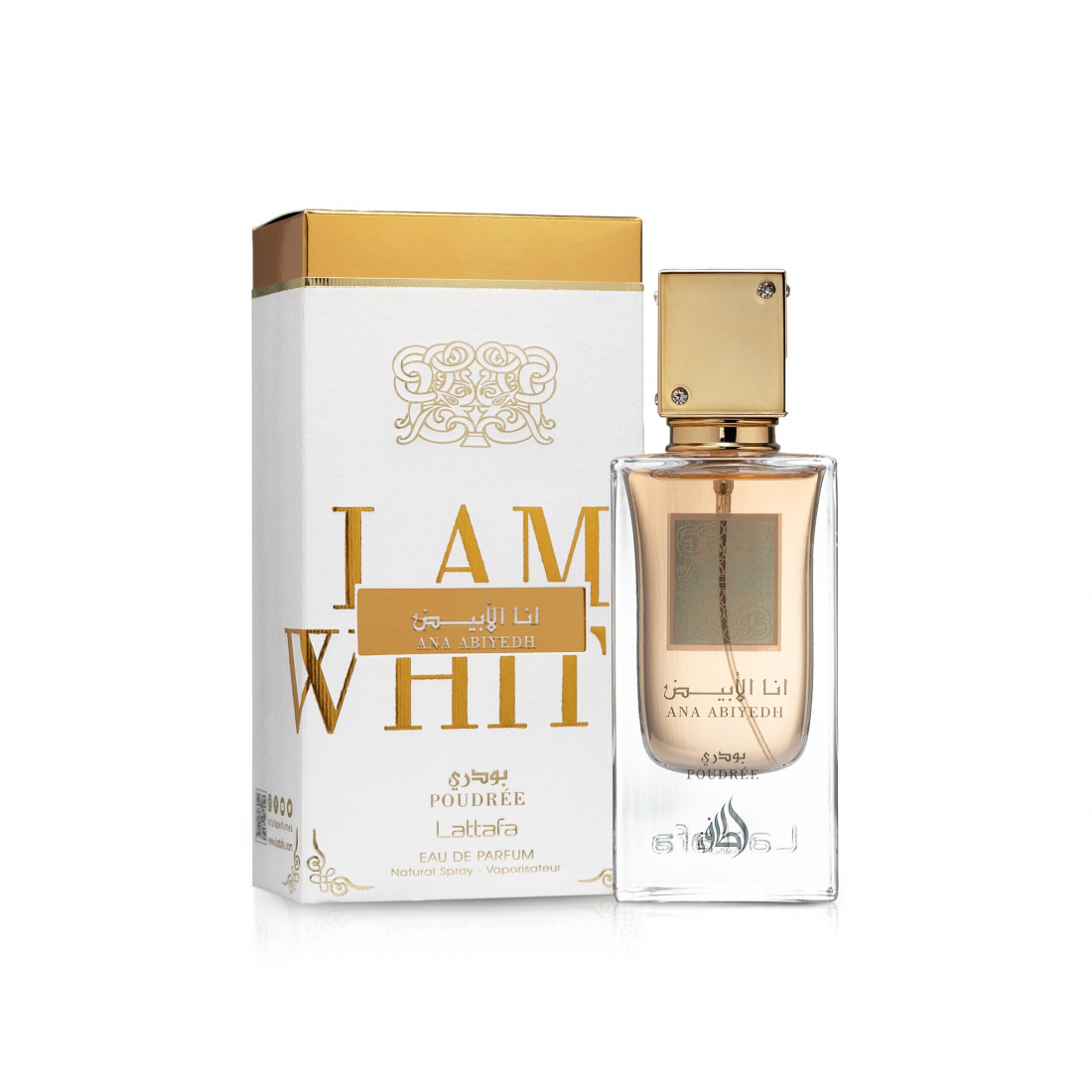 Eau de parfum 'Ana Abiyedh Poudree' - 60 ml