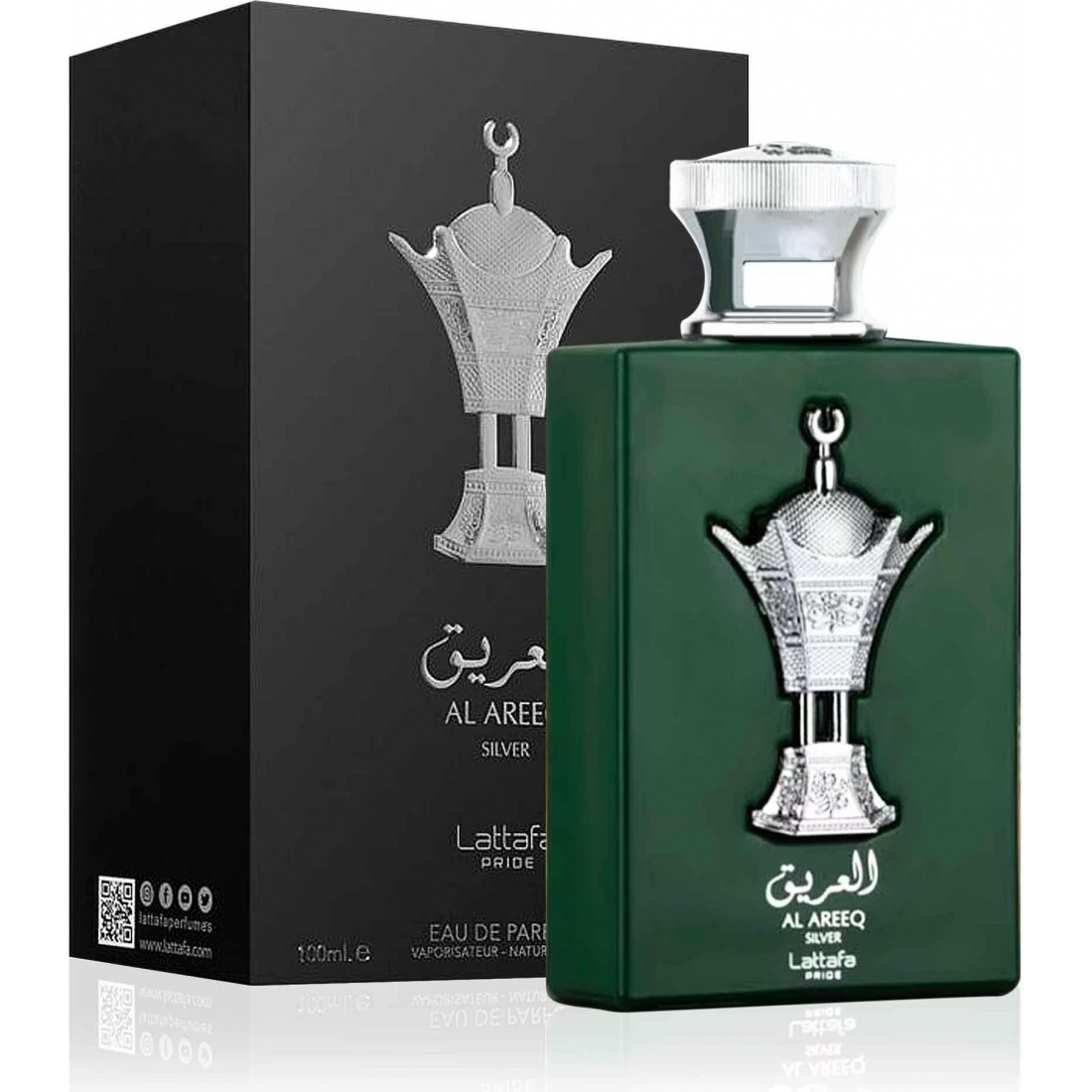 Eau de parfum 'Pride Al Areeq Silver' - 100 ml