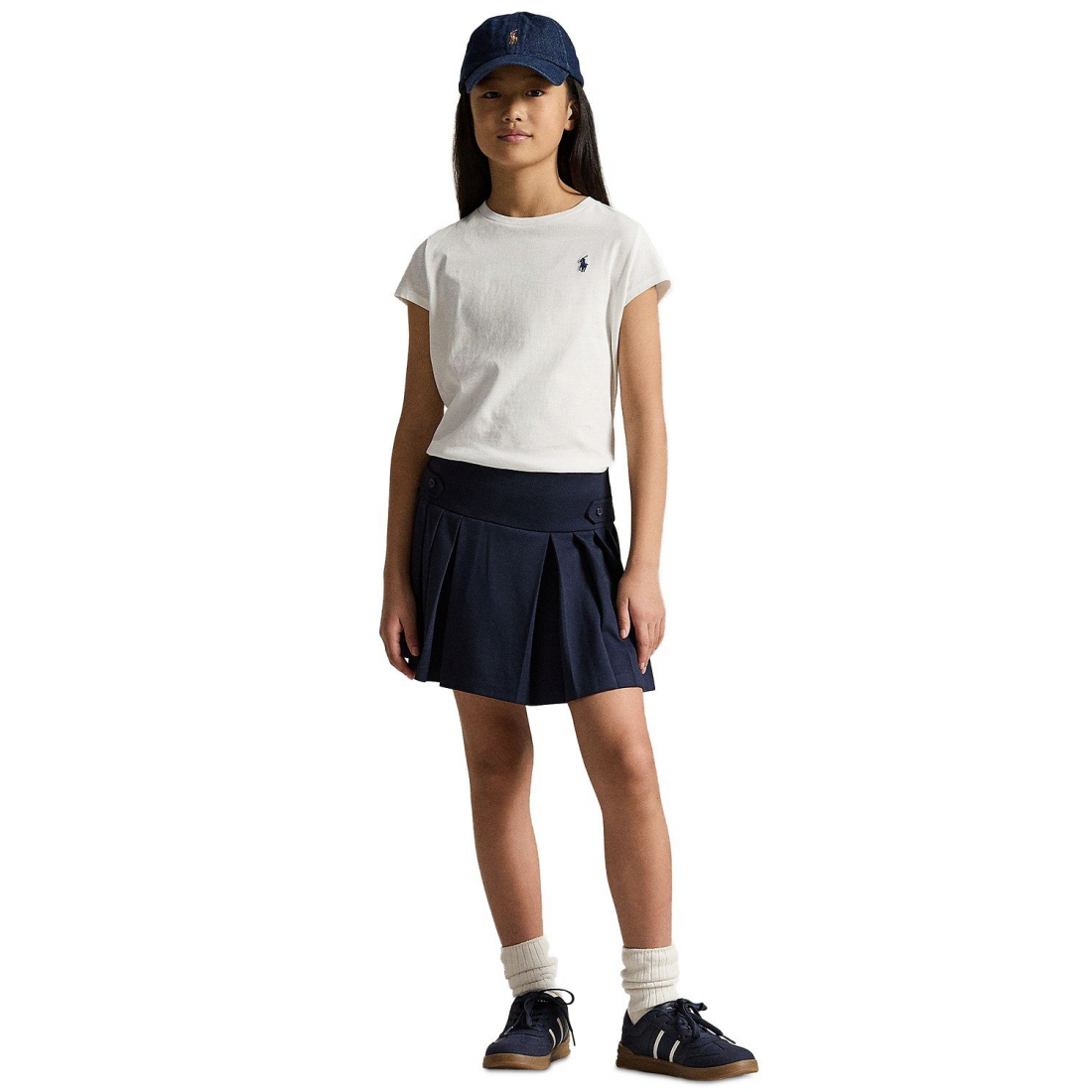 'Girls 7-16 Cotton Jersey Short-Sleeve T-Shirt'