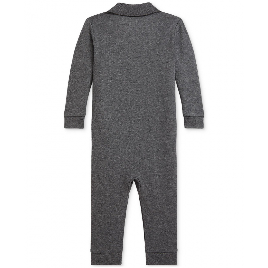 'Baby Cotton Polo Coverall'