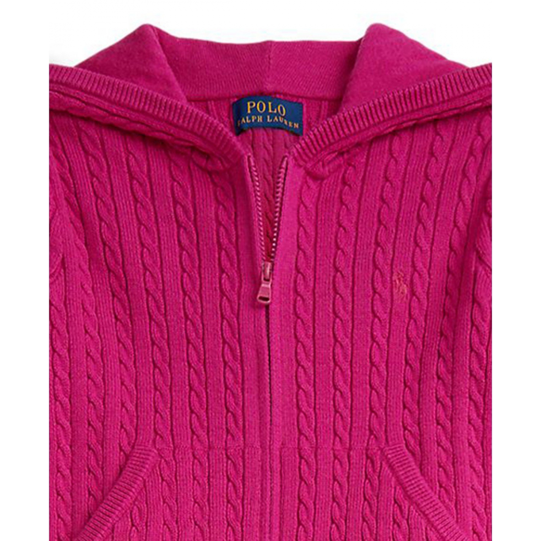 'Girls' 2T-6X Mini-Cable Full-Zip Hoodie and Pants, 2-Piece Set'