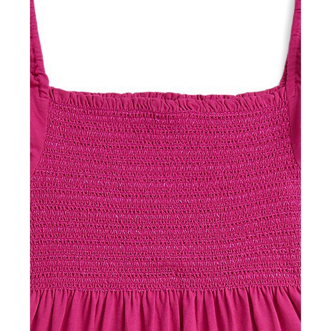 'Girls' 7-16 Smocked Tiered Dress'