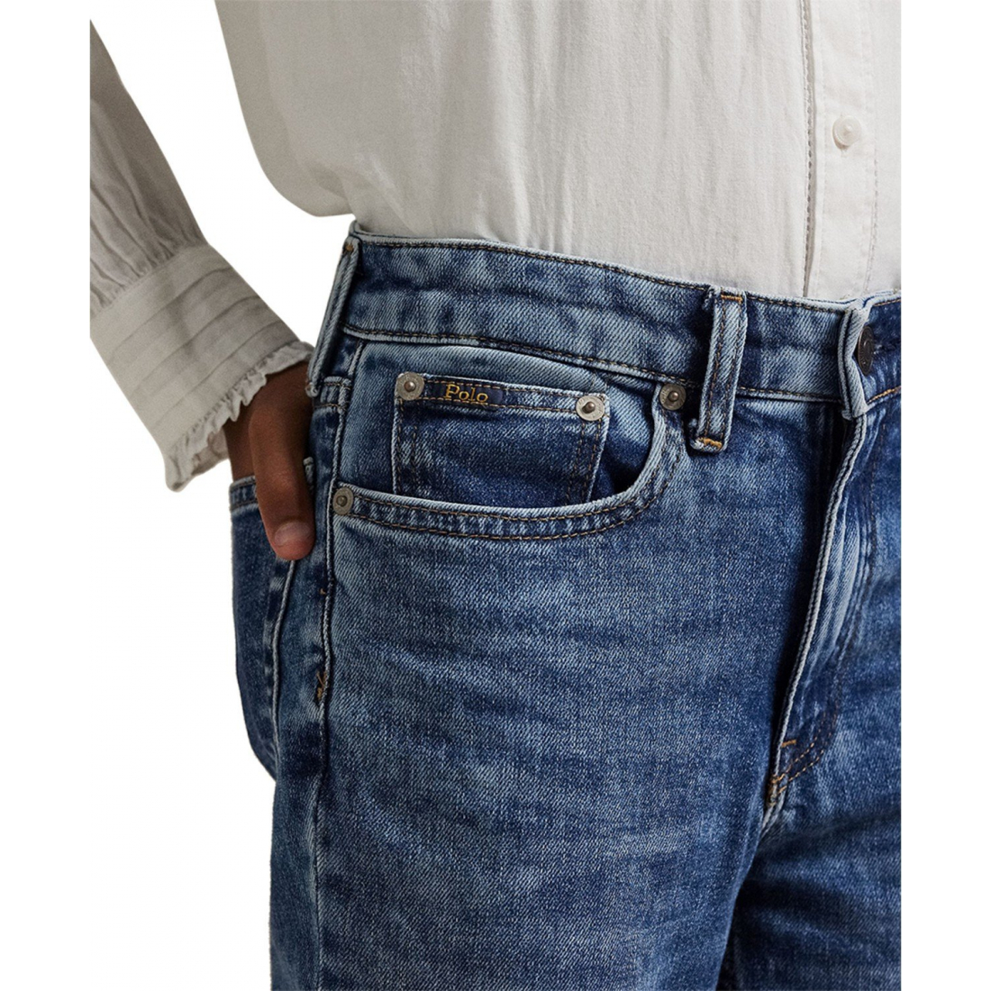 'Girls' 7-16 Stretch Flared Jeans'