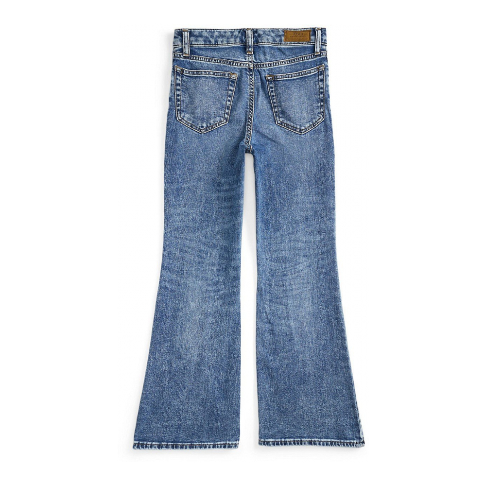 'Girls' 7-16 Stretch Flared Jeans'