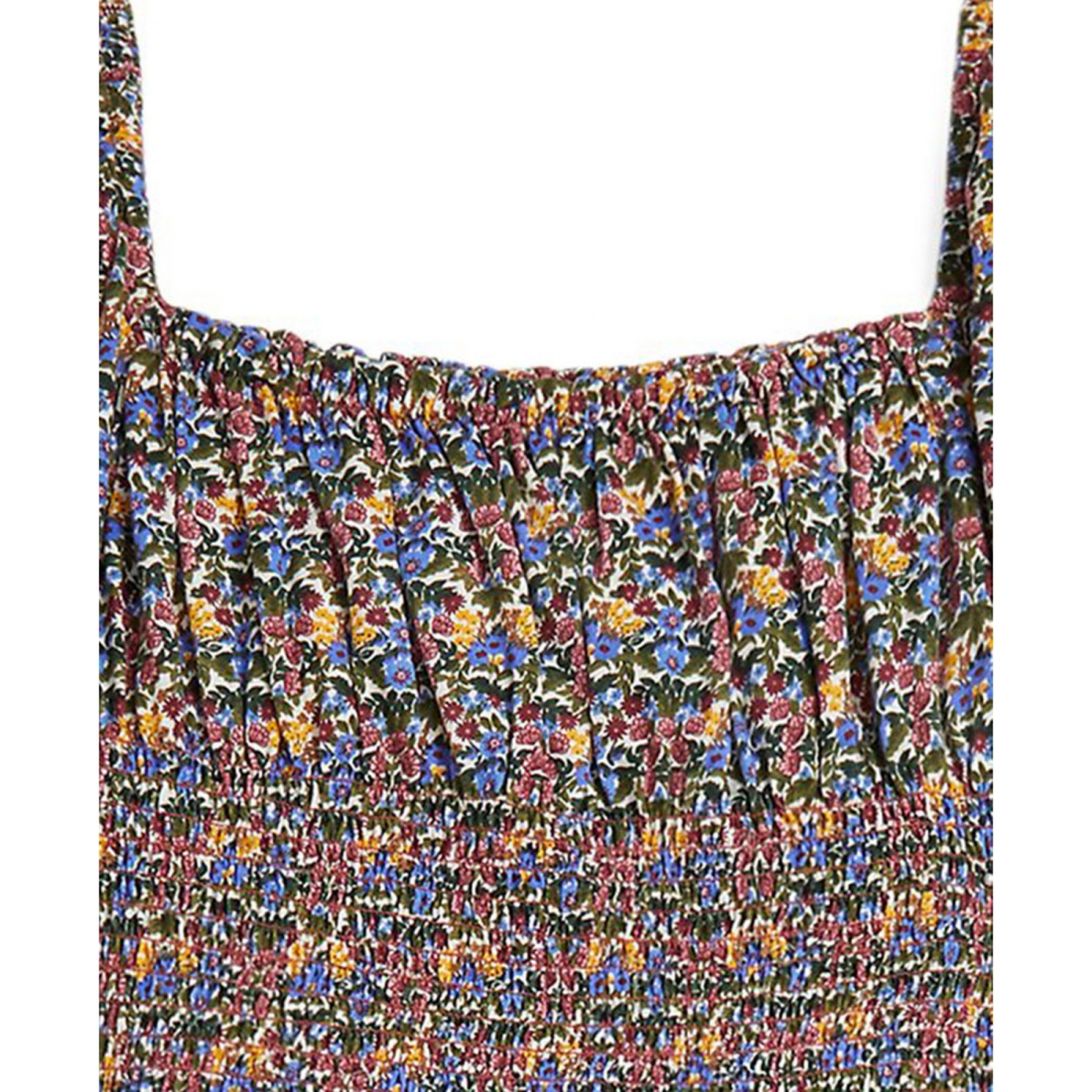 'Girls' 7-16 Floral Smocked Top and Skirt, 2-Piece Set'