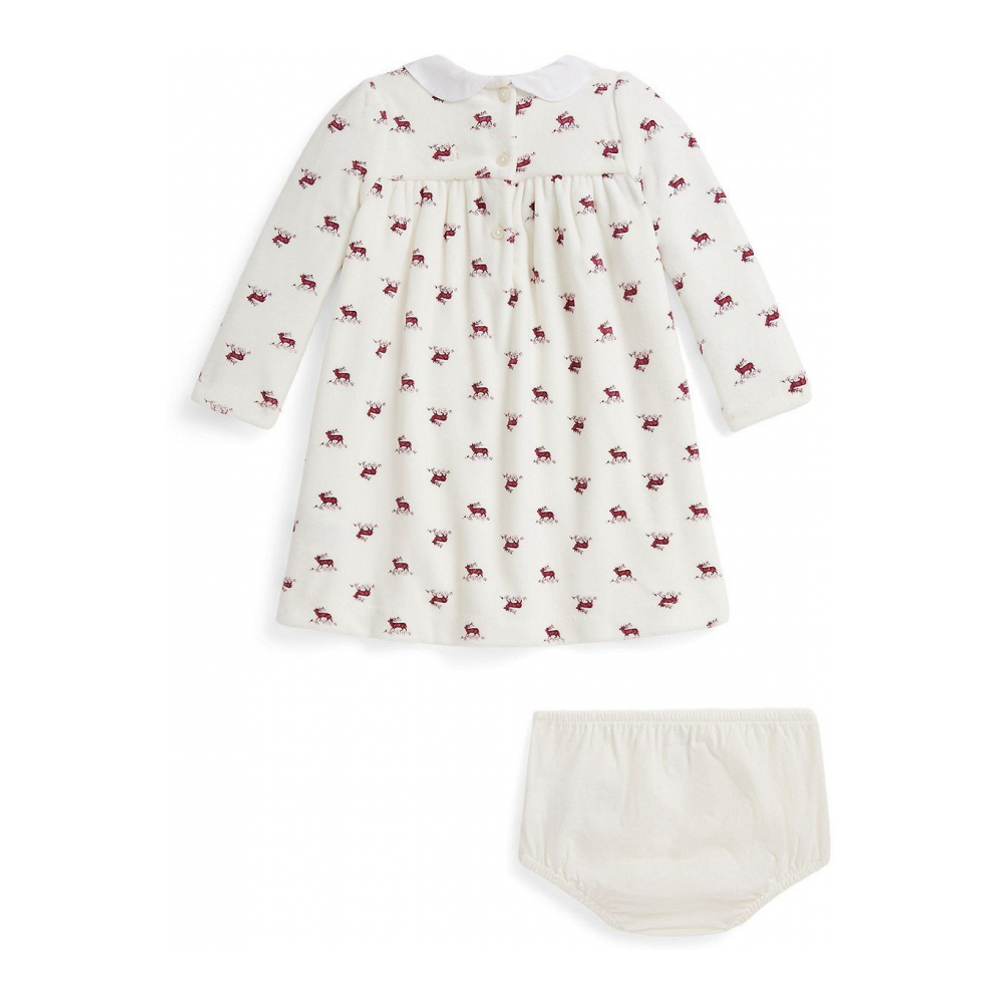 'Baby Girls' Dress and Bloomer, 2-Piece Set'