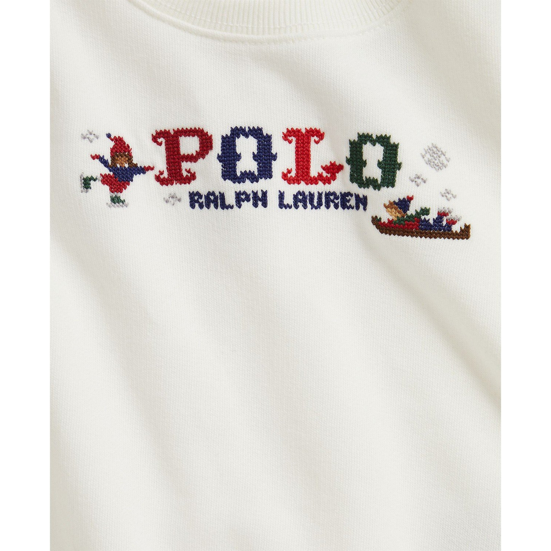 'Baby Girls' Logo Fleece Sweatshirt and Pants, 2-Piece Set'