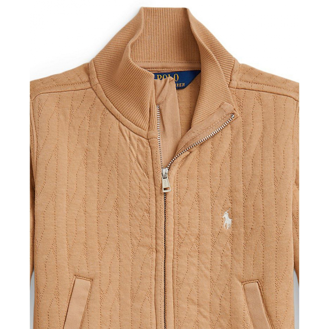 'Girls' 2T-6X Collar Quilted Jacket'